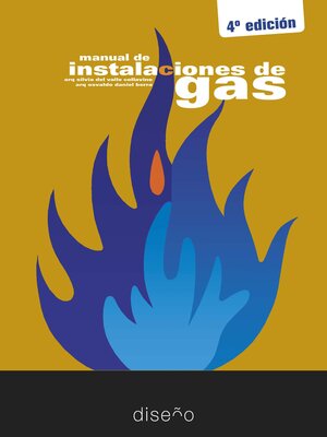 cover image of MANUAL DE INSTALACIONES DE GAS 4ta EDICIÓN